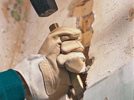 Kabelskjuler fræset ind i væg Skjule ledninger i væg